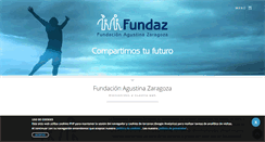 Desktop Screenshot of fundaz.org